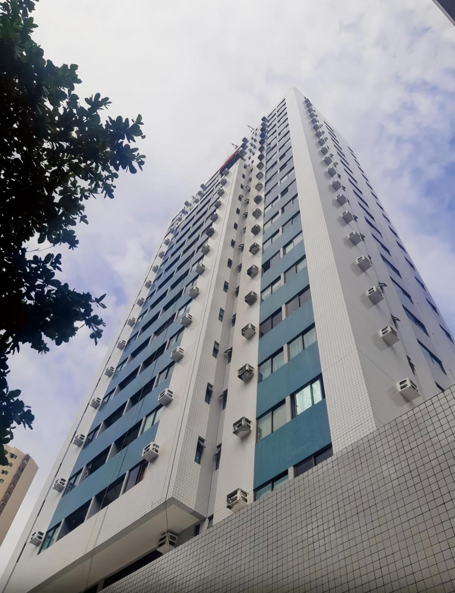 Flat Piscina No Rooftop Aluguel Temporada Em Ресифи Екстериор снимка